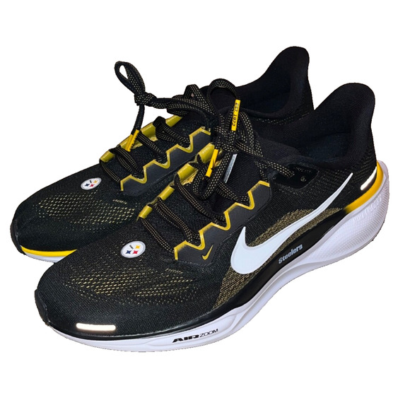Pittsburgh Steelers Team Issued Nike Air Pegasus 41 Run in Style Sz 9.5 - Picture 8 of 16